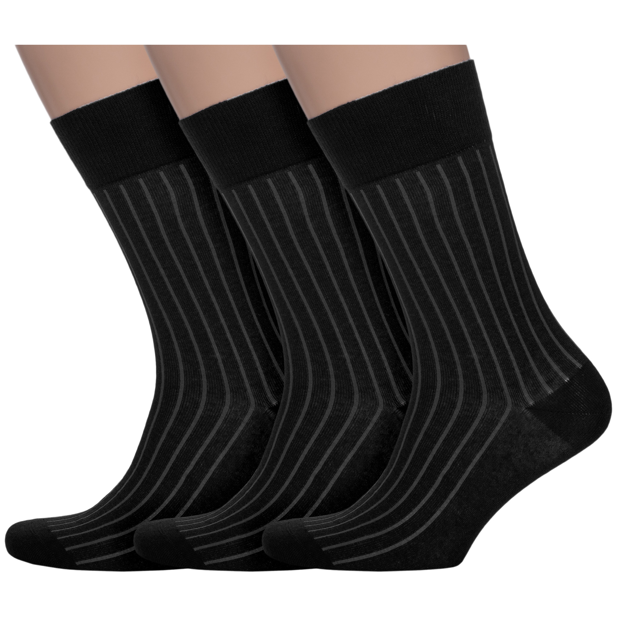 Комплект носков мужских АКОС 3-FM41010 черных 31
