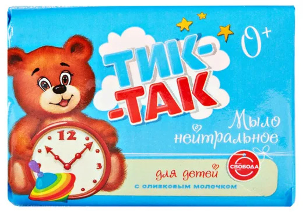 Мыло детское Свобода TKT4600936313265s6 Тик - Так 90 г 6 шт