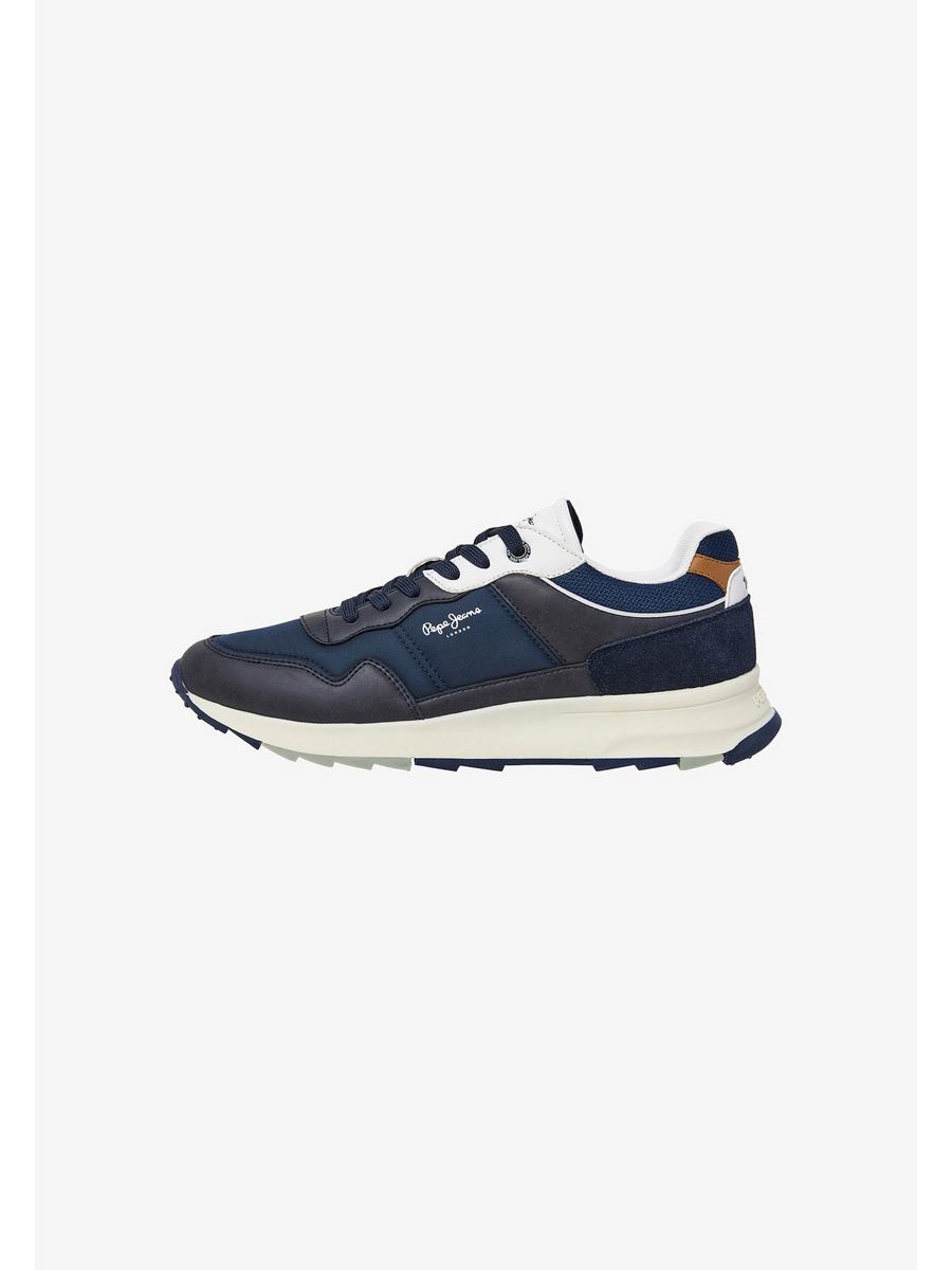 

Кроссовки мужские Pepe Jeans PE112O0D2 синие 46 EU, Синий, PE112O0D2
