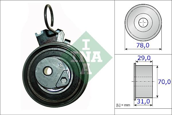 

Натяжной ролик Ina 531053210