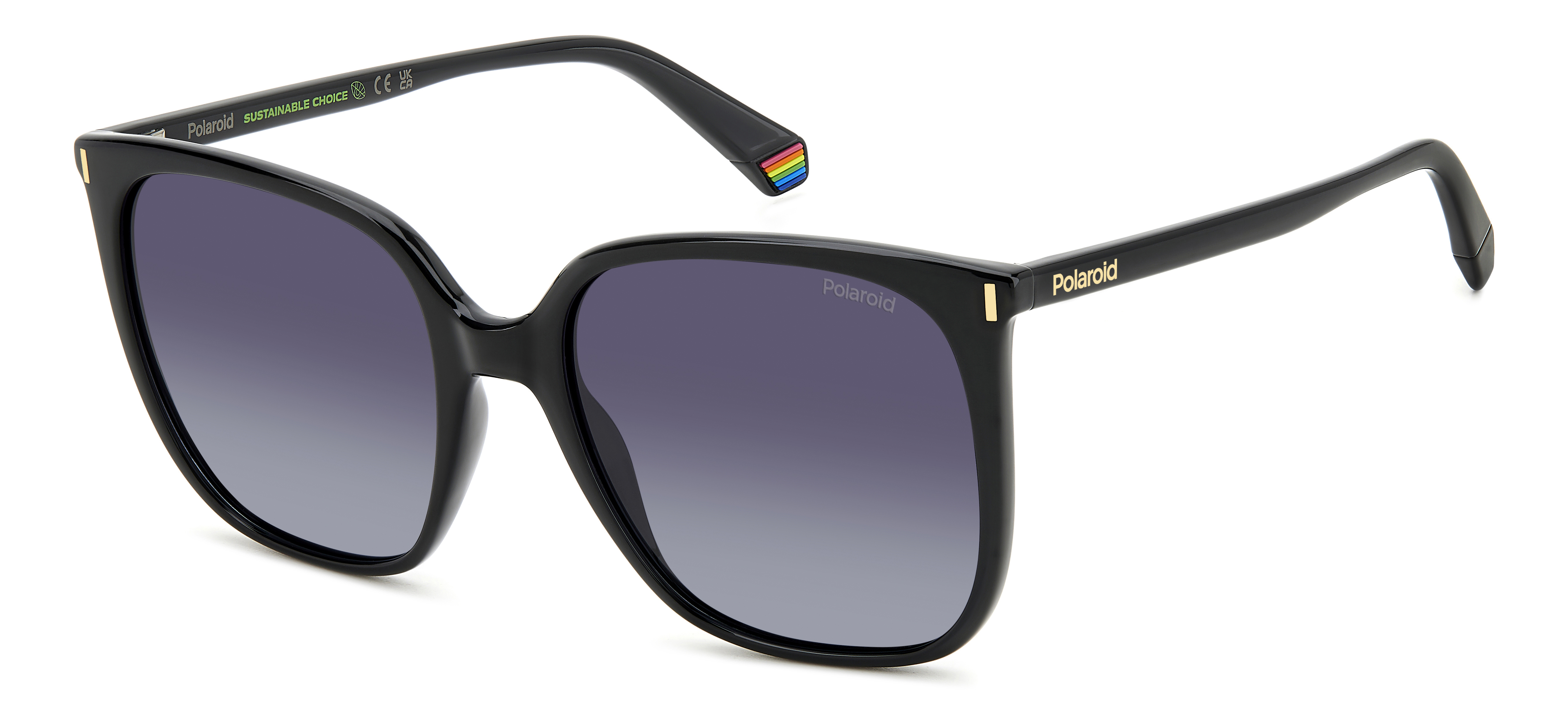 Солнцезащитные очки женские Polaroid 6218/S серые