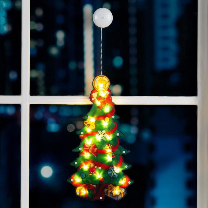 

Световая фигура Luazon Lighting Елка 6116456 белый теплый, Елка
