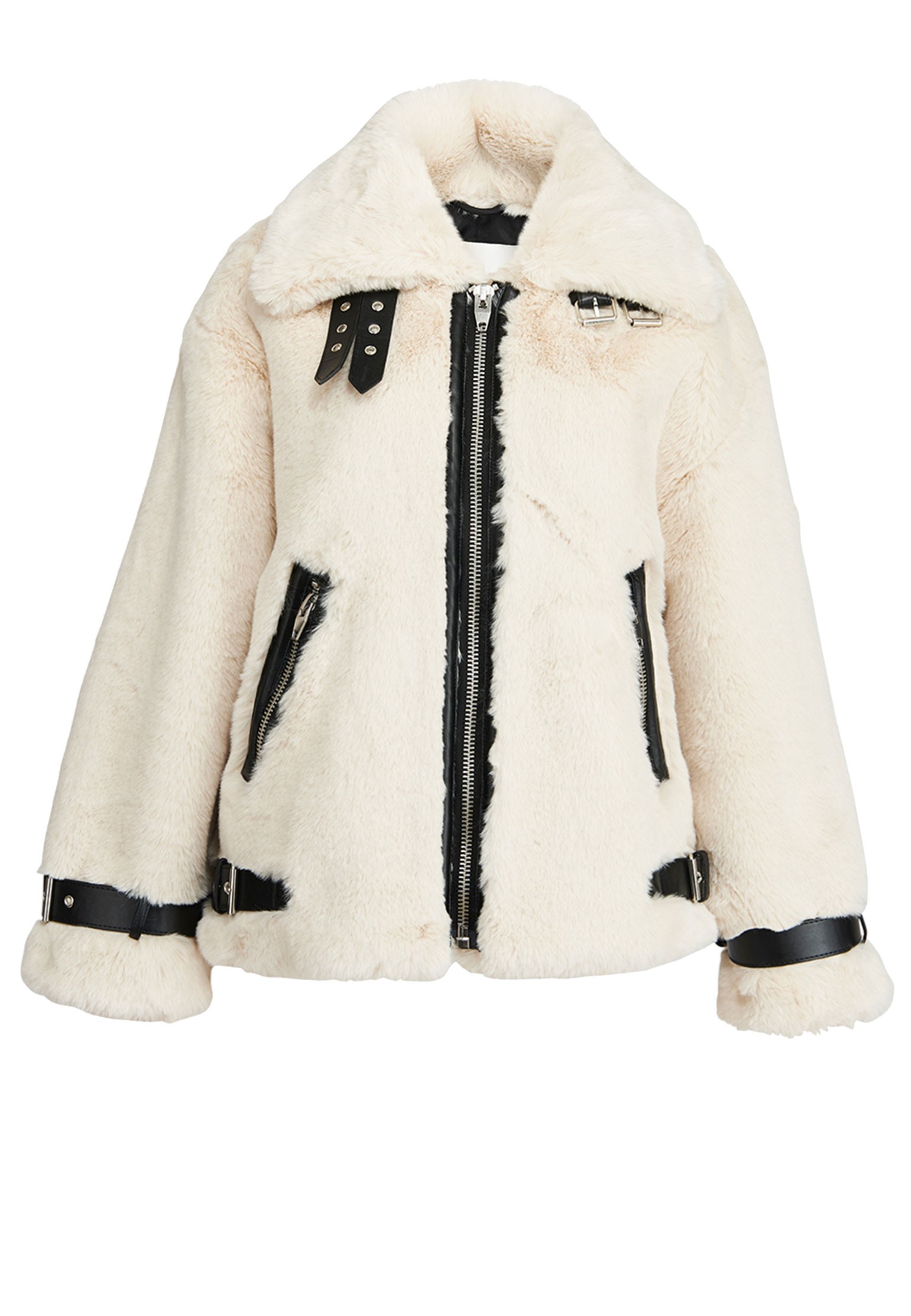 

Дубленка женская Essentiel 129543 белая 38 IT, 129543