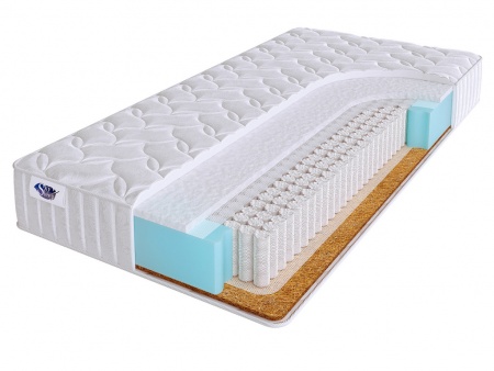 

Матрас SkySleep 125 x 205 JOY STRUTTO VARIO S1000, Белый, JOY STRUTTO VARIO S1000