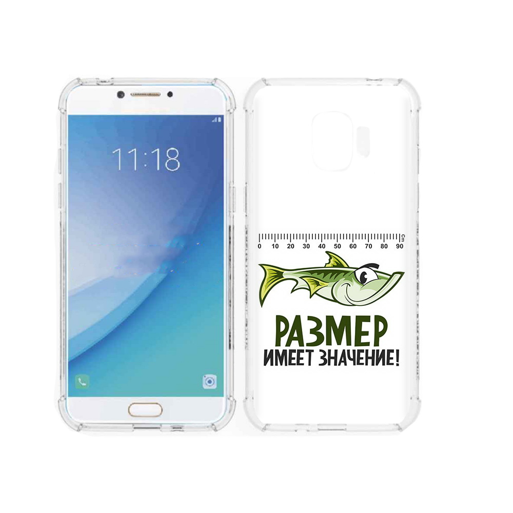 

Чехол MyPads Tocco для Samsung Galaxy J2 Pro (2018) размер не имеет значения, Прозрачный, Tocco