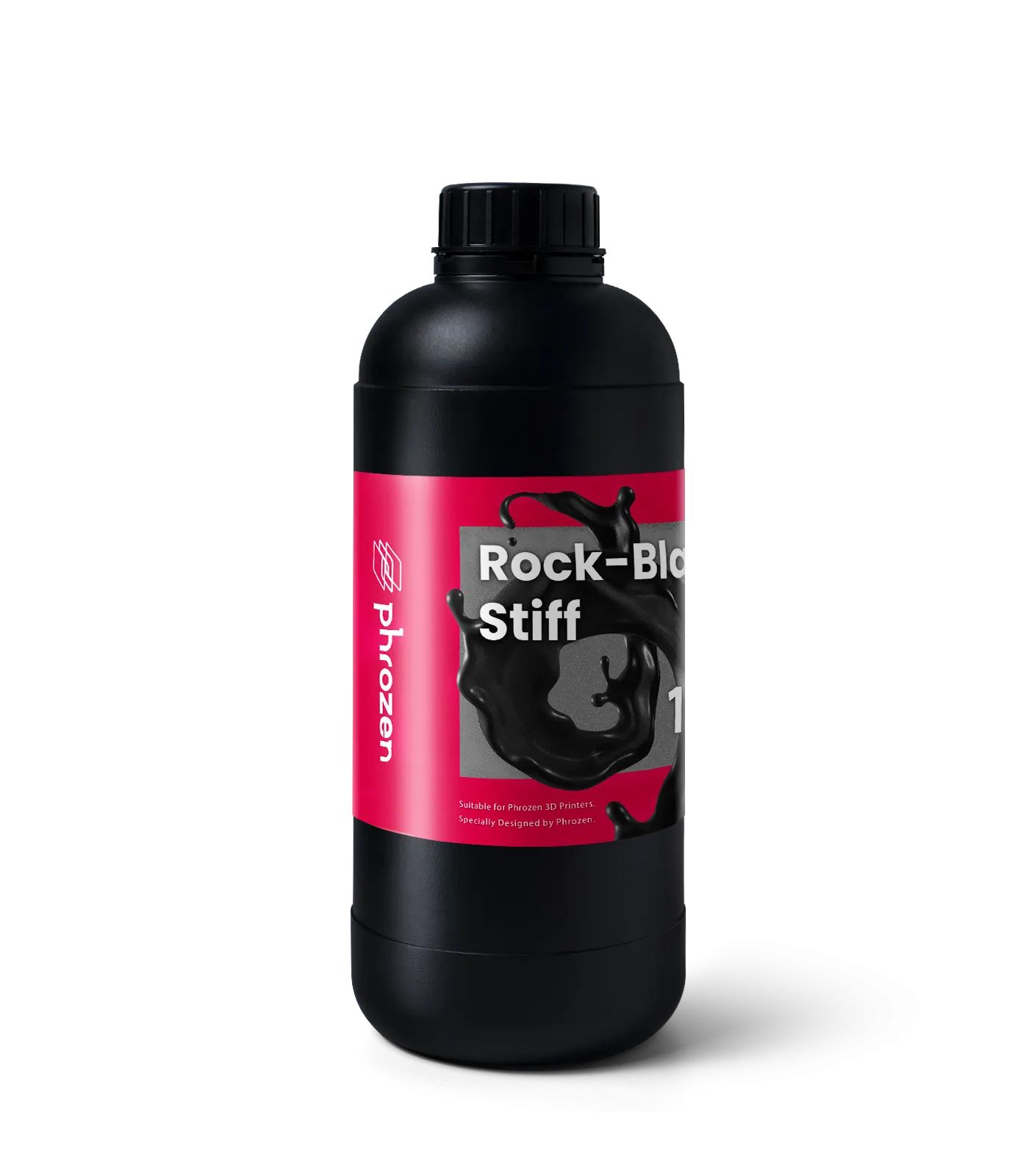 

Фотополимерная смола Phrozen Rock-Black Stiff, черная, 1 кг., Черный