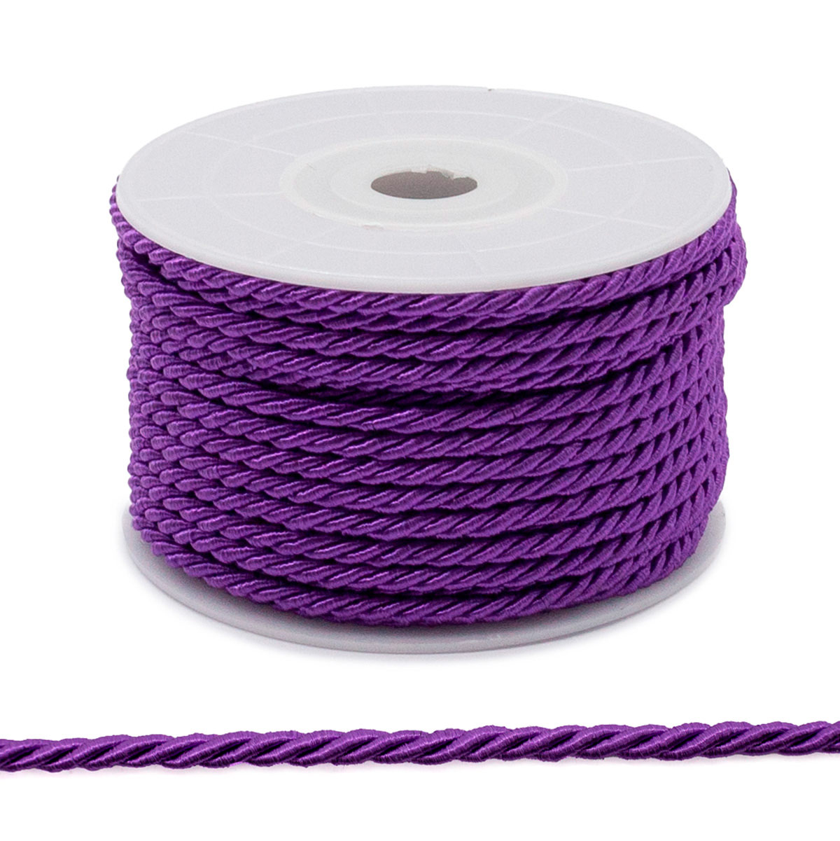 

Шнур витой АЙРИС, арт. 1AS-169, 3 мм*18,29 м (28 т-фиолетовый), 7723659