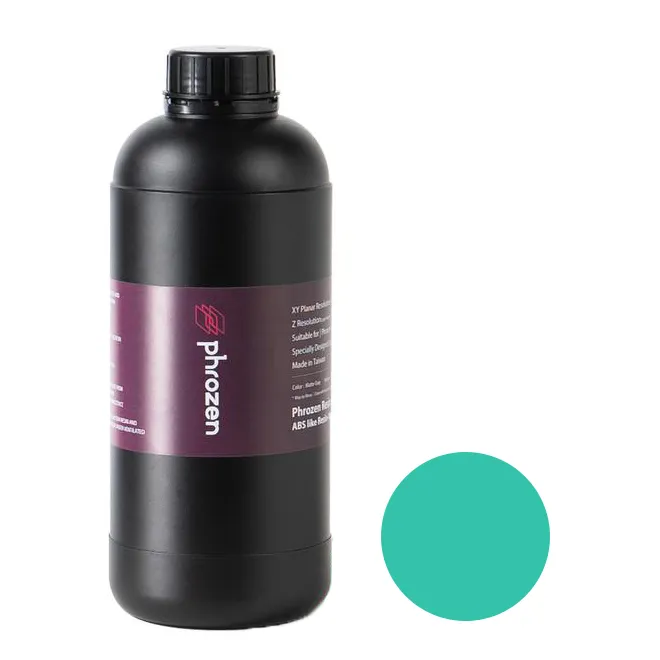 

Фотополимерная смола Phrozen Aqua Green, светло-зеленая, 1 кг., Зеленый
