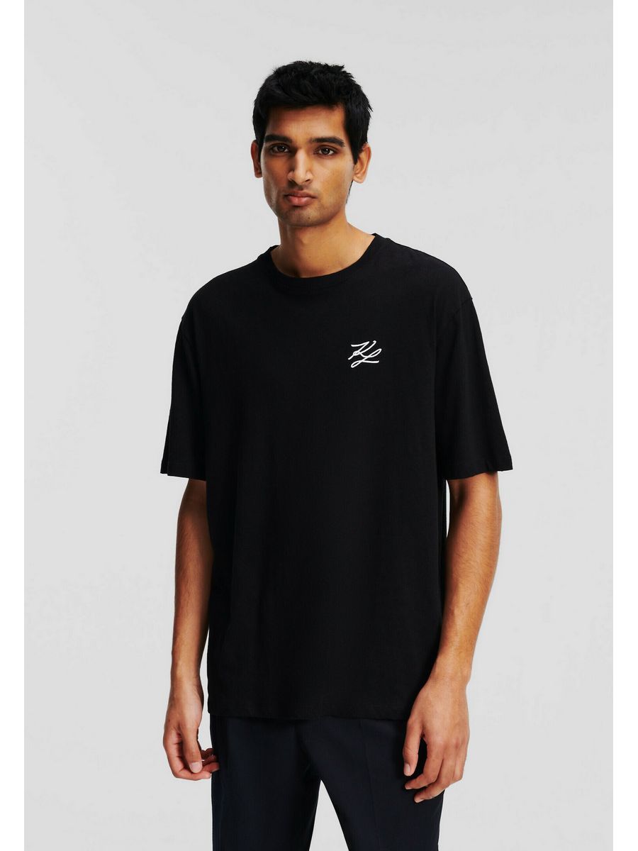

Футболка мужская Karl Lagerfeld K4822O0GH черная M, Черный, K4822O0GH