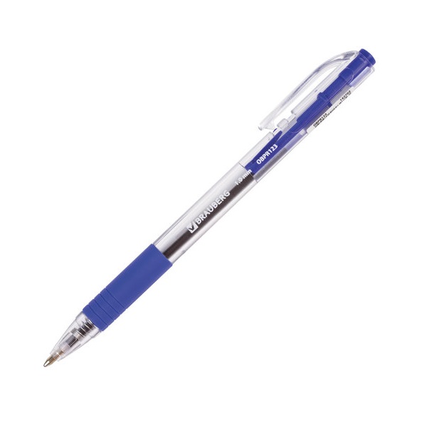 

Ручка шариковая масляная автоматическая с грипом BRAUBERG Click 50 шт