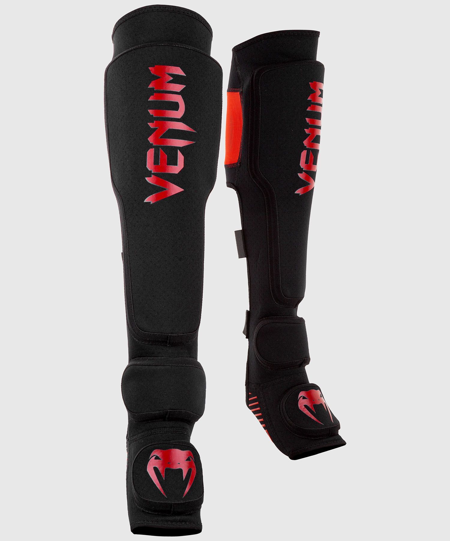 фото Щитки venum kontact evo black/red s