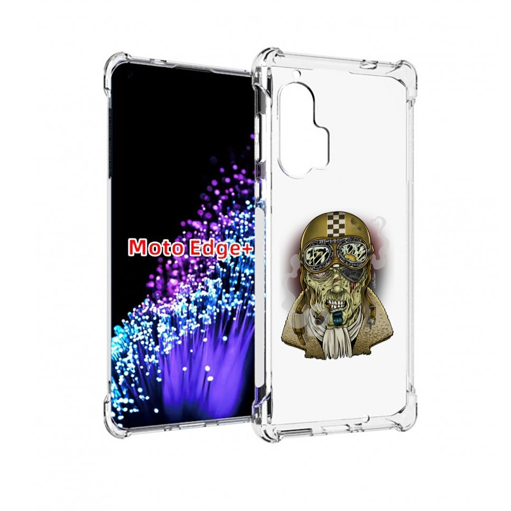

Чехол MyPads военный зомби для Motorola Edge+ Plus, Прозрачный, Tocco