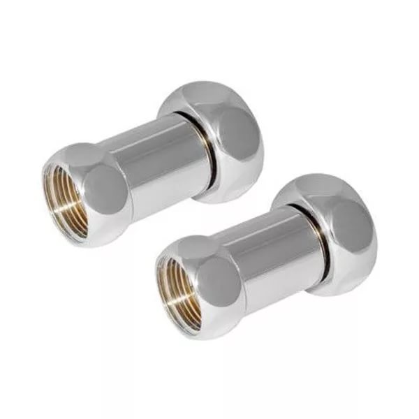 

Соединение прямое AQUATER ВР-ВР 1х1/2 "(комплект 2шт), Серый