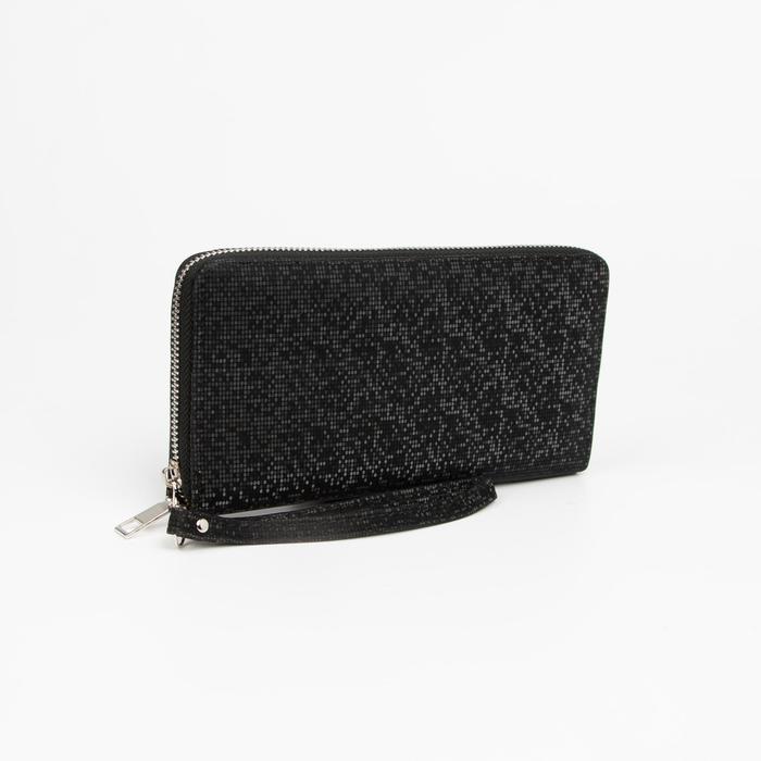 

Кошелек женский NoBrand 7075338, чёрный, 7075338