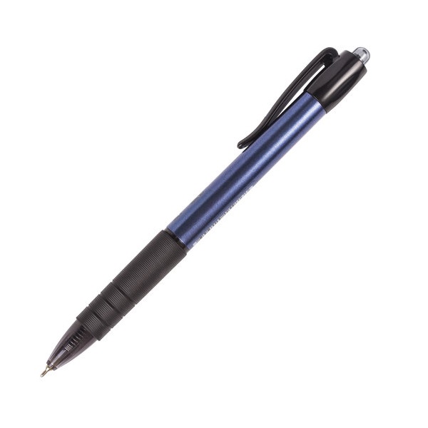

Ручка шариковая масляная автоматическая с грипом BRAUBERG Trace 12 шт