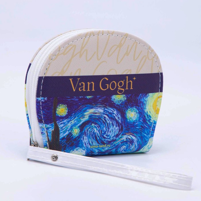 

Кошелек женский NAZAMOK Van Cogh, синий, Van Cogh