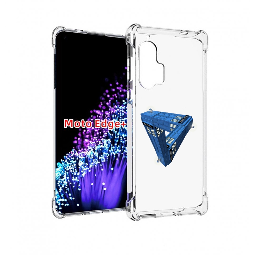 

Чехол MyPads головолока абстракция для Motorola Edge+ Plus, Прозрачный, Tocco