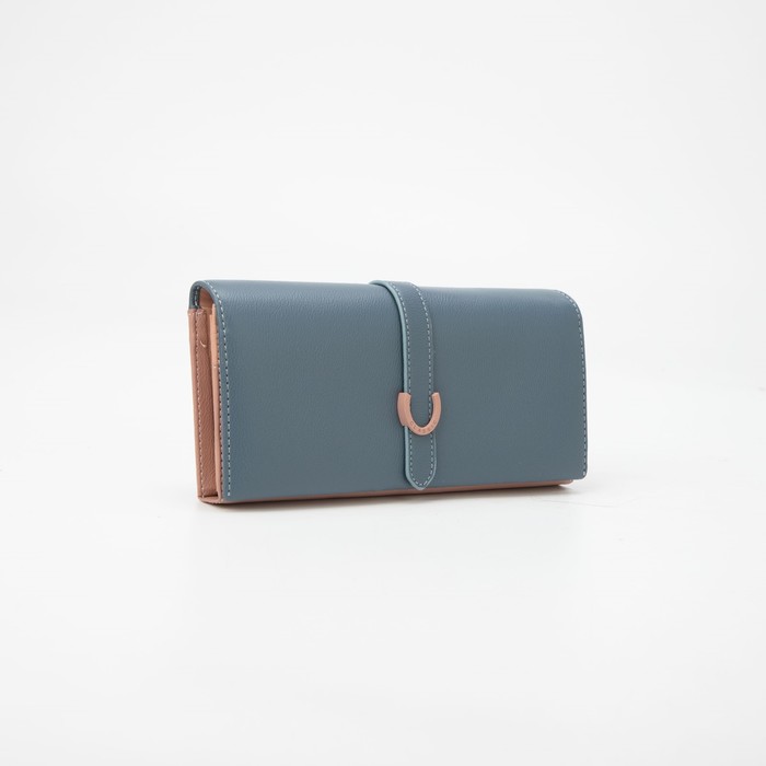 

Кошелек женский NoBrand 7522111, голубой, 7522111