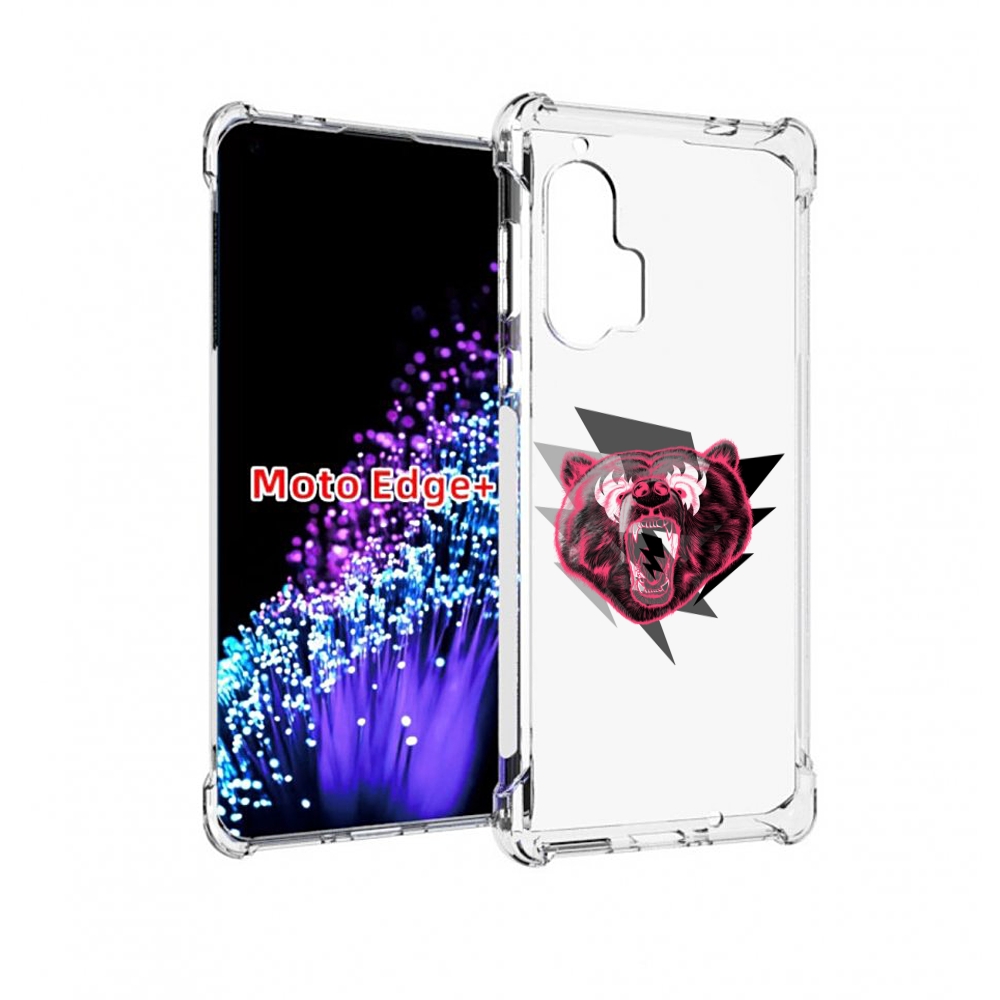 

Чехол MyPads грозовой медведь для Motorola Edge+ Plus, Прозрачный, Tocco