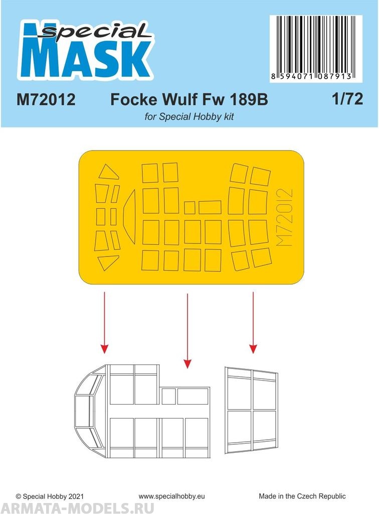 M72012 Focke Wulf Fw 189B Mask