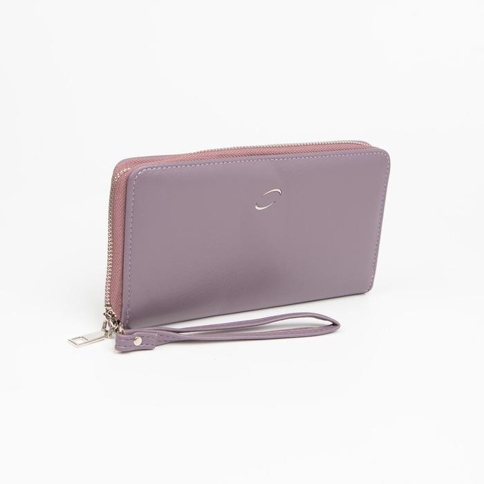 

Кошелек женский NoBrand 7075345, сиреневый, 7075345