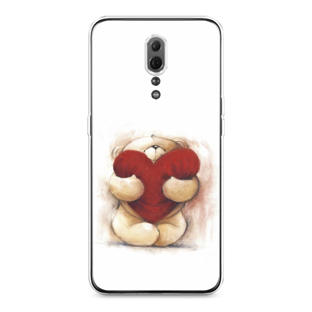 

Чехол Awog на Oppo Reno Z "Мишка с сердцем 1", Разноцветный, 250950-6