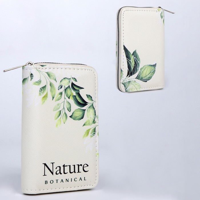 

Кошелек женский NAZAMOK Nature, белый, зелёный, Nature