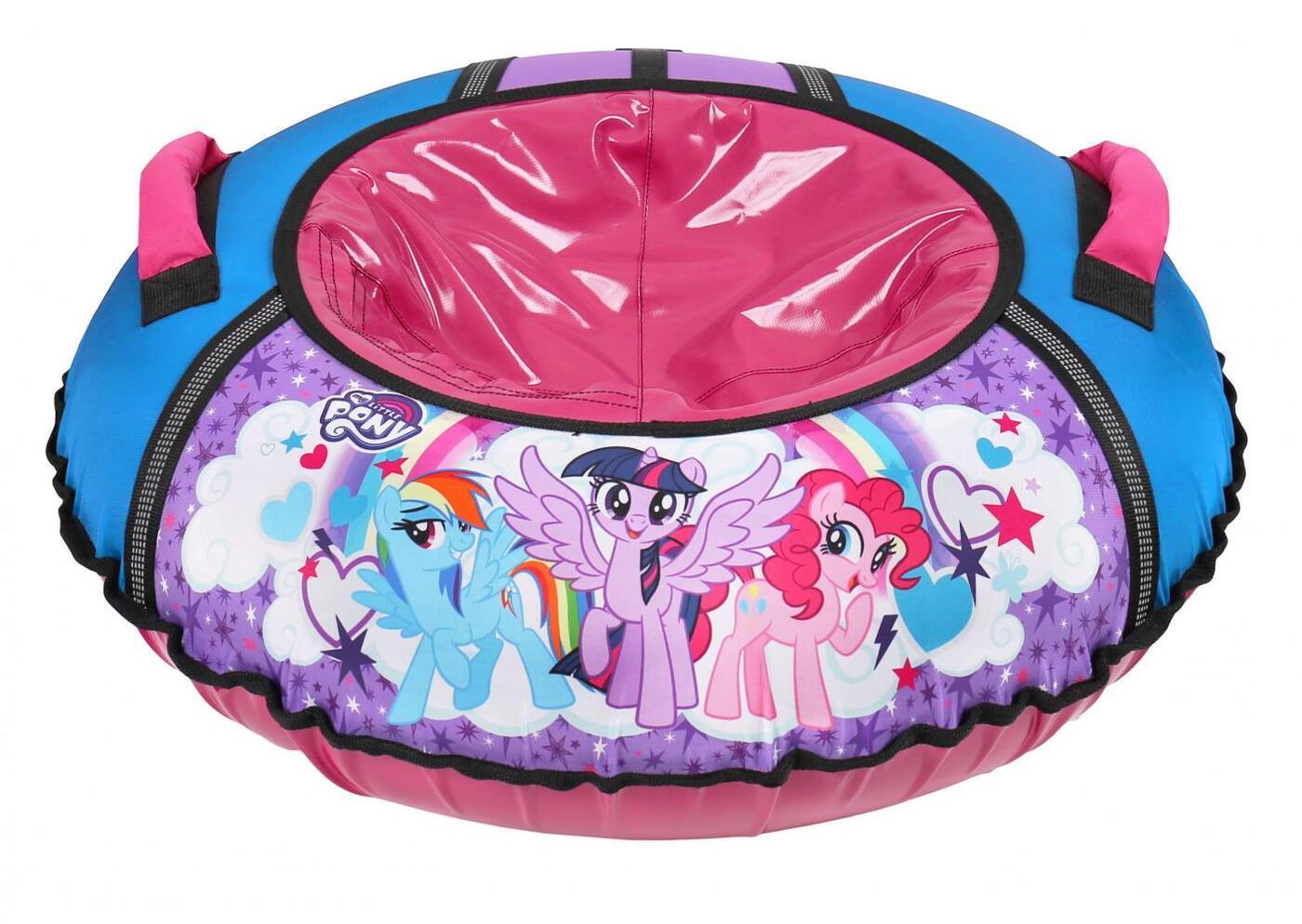 

Тюбинг Nika ТБ1 MY LITTLE PONY, 80 см, с камерой, голубой, ТБ1-1
