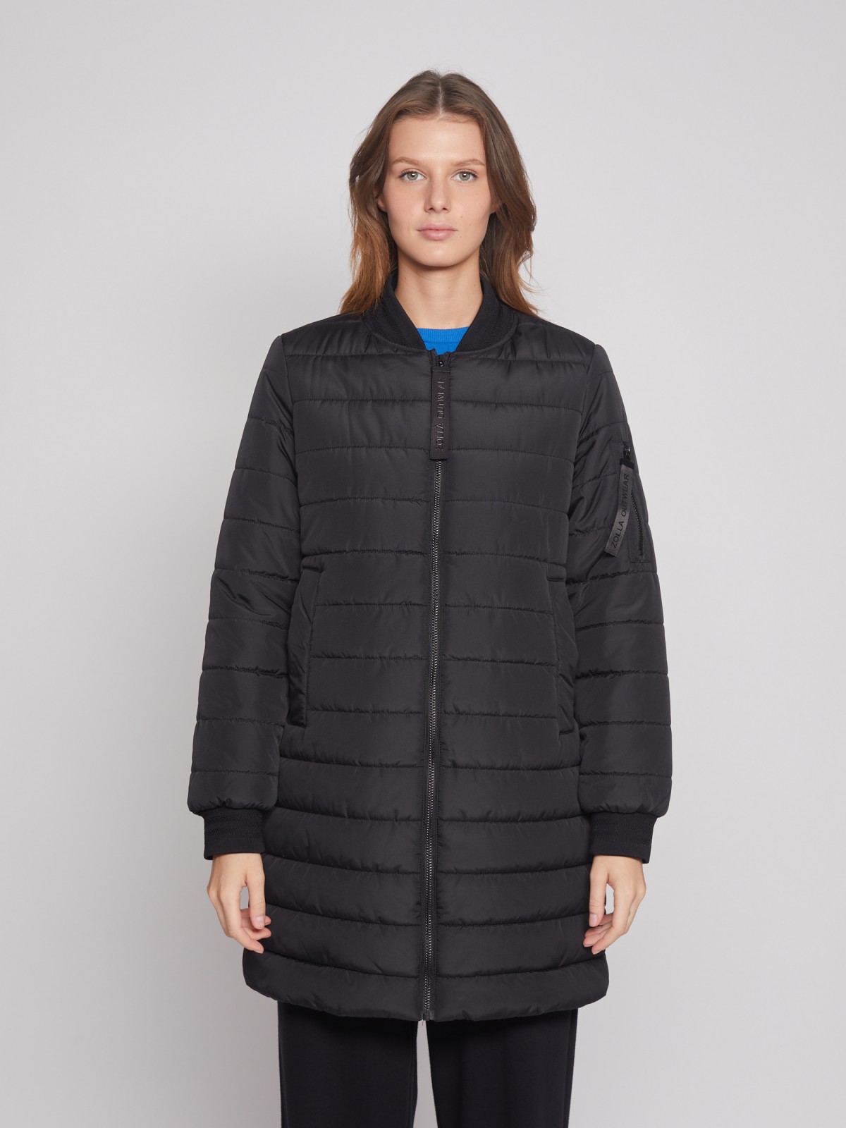 Пальто женское Zolla 022335202014 черное XS