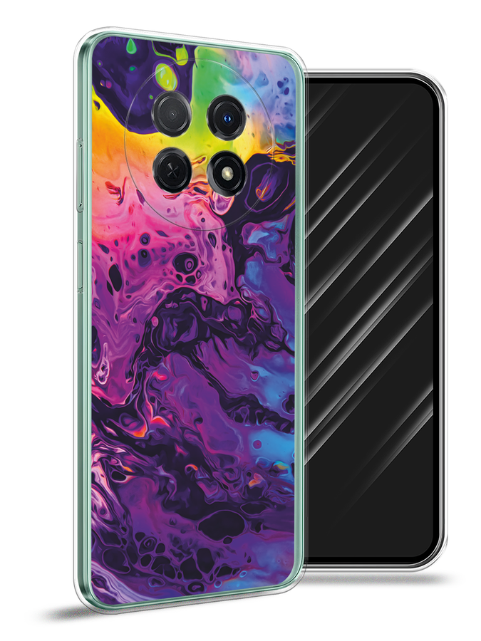 

Чехол Awog на Huawei Nova Y91 "ACID fluid", Бордовый, 6121650-3