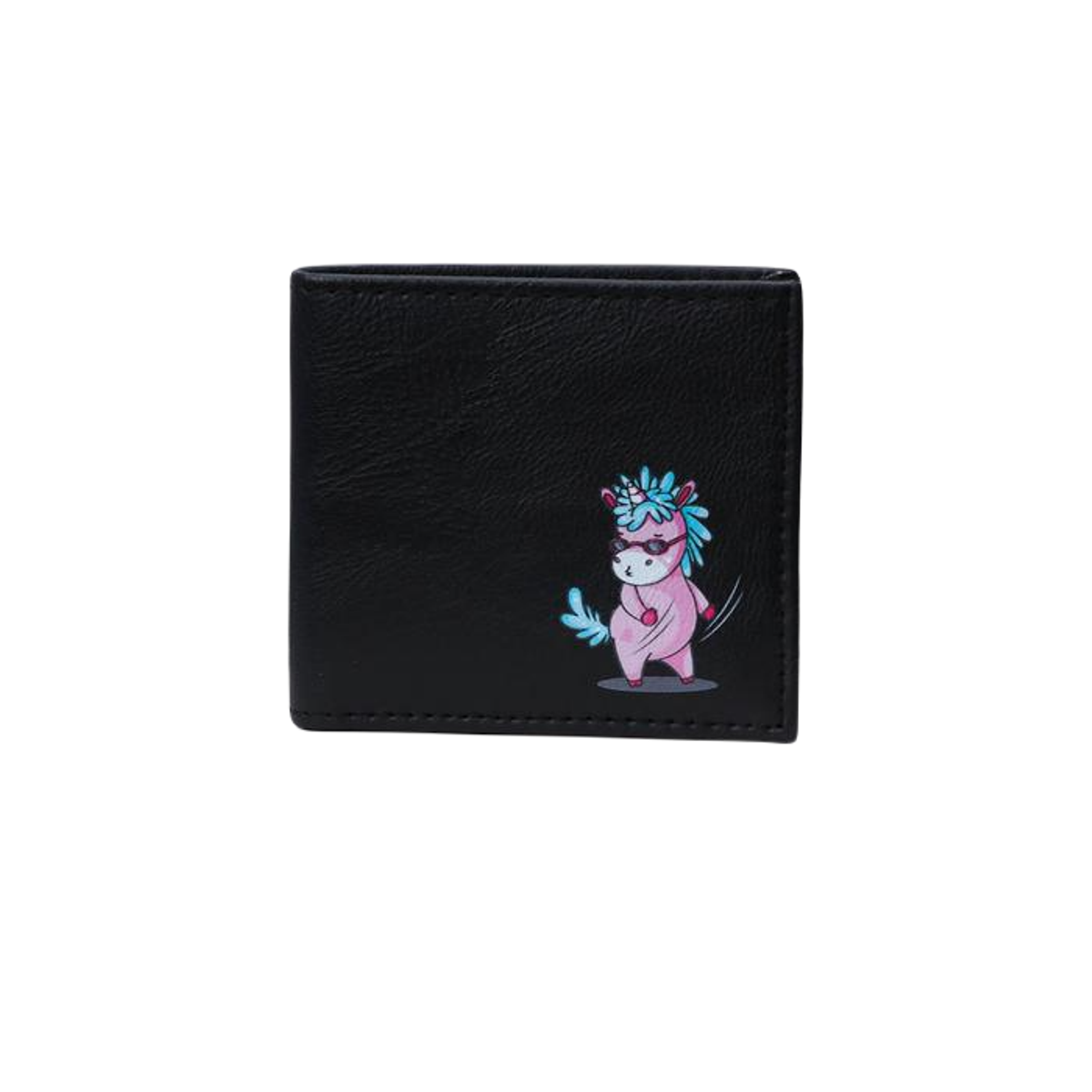 

Кошелек женский NoBrand Pinky unicorn, чёрный, Pinky unicorn