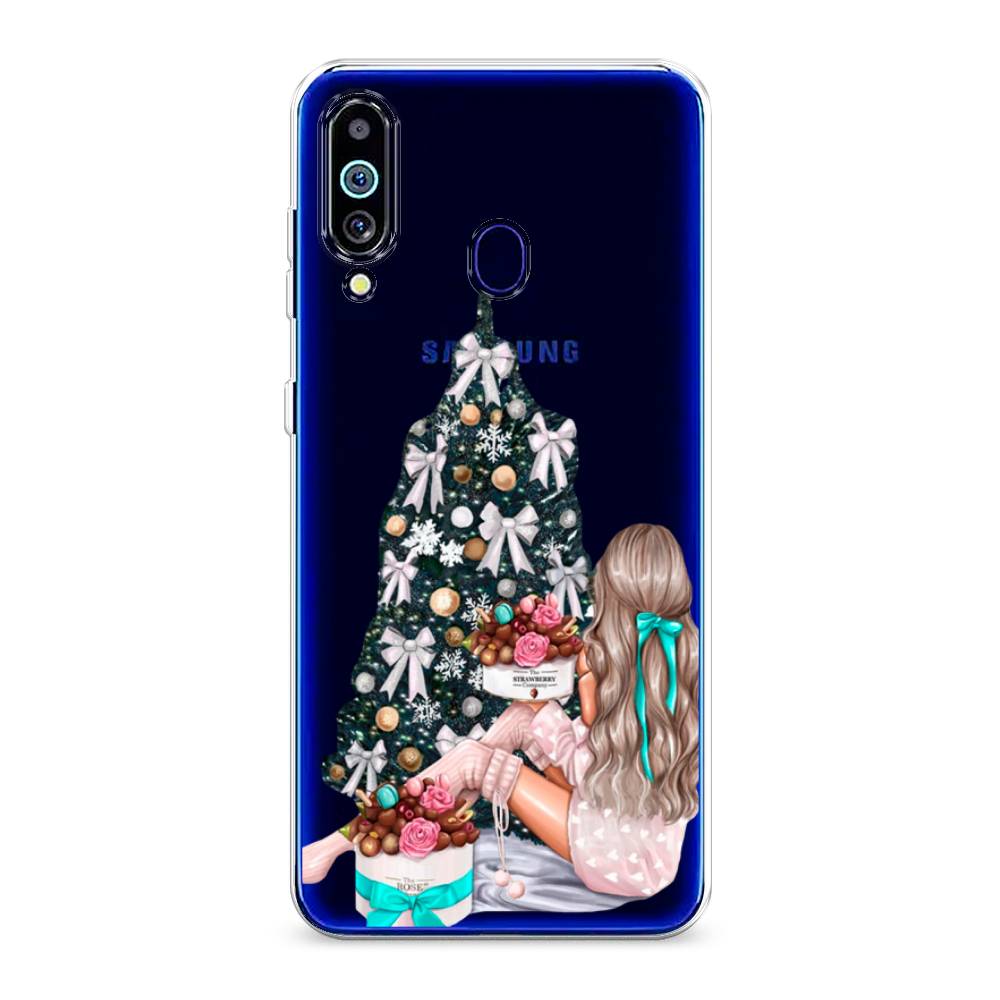 

Чехол на Samsung Galaxy M40 "New Year", Зеленый;бежевый;голубой, 28750-5