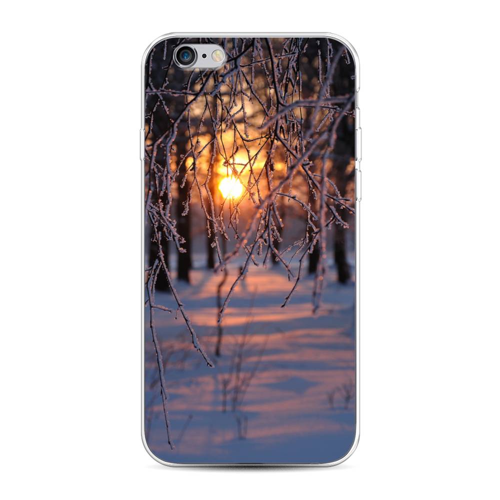 

Чехол на Apple iPhone 6 "Зима 7", Оранжевый;розовый;черный, 0104S50-2