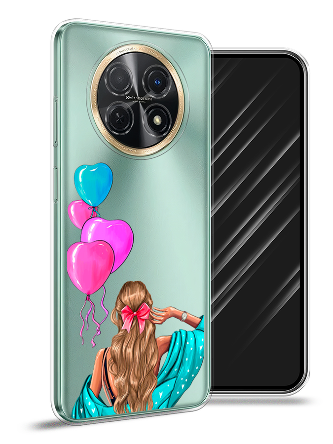 

Чехол Awog на Huawei Nova Y91 "День Рождения", Голубой;розовый;бежевый, 6121650-7
