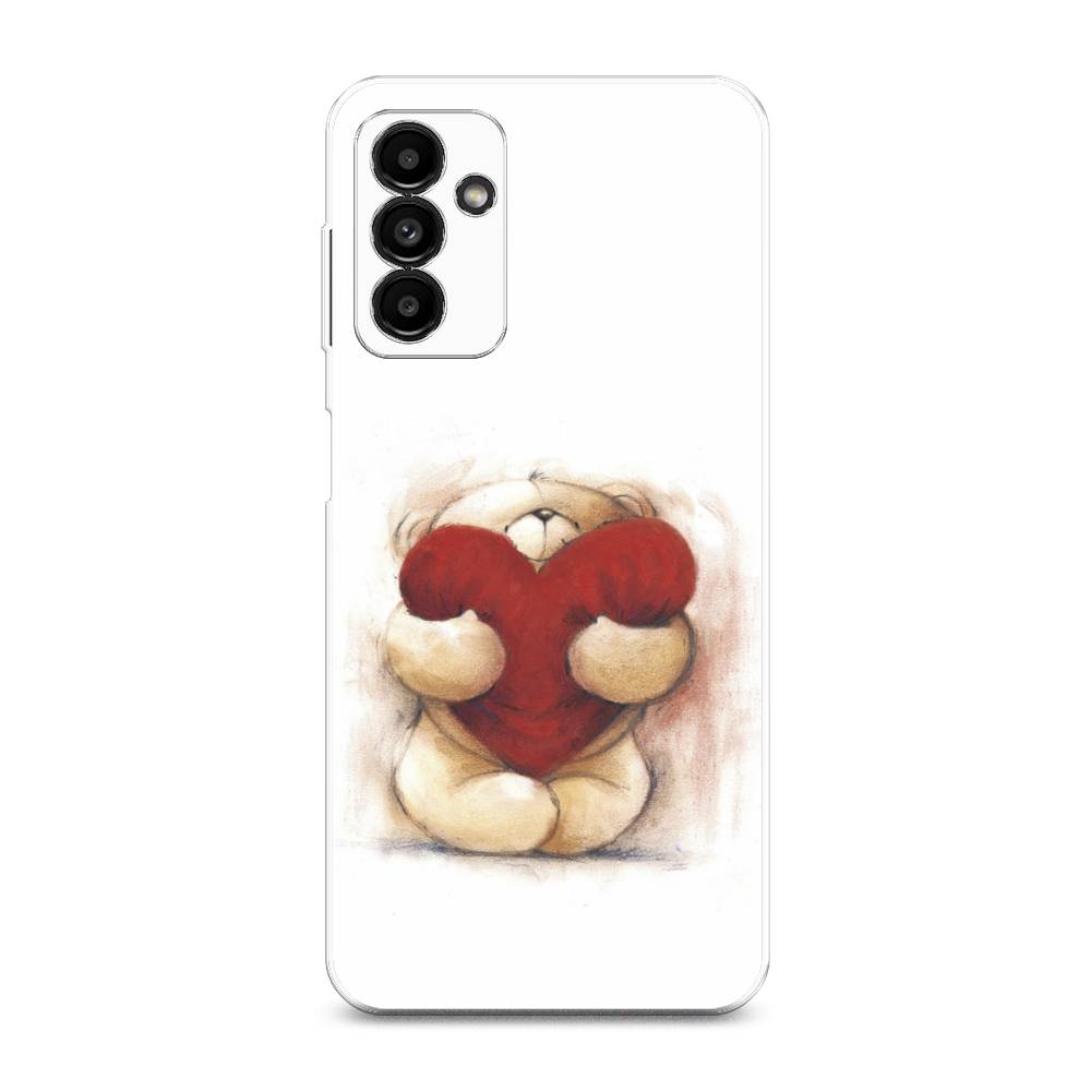 

Чехол Awog на Samsung Galaxy A04s / Самсунг A04s "Мишка с сердцем 1", Разноцветный, 2106450-6