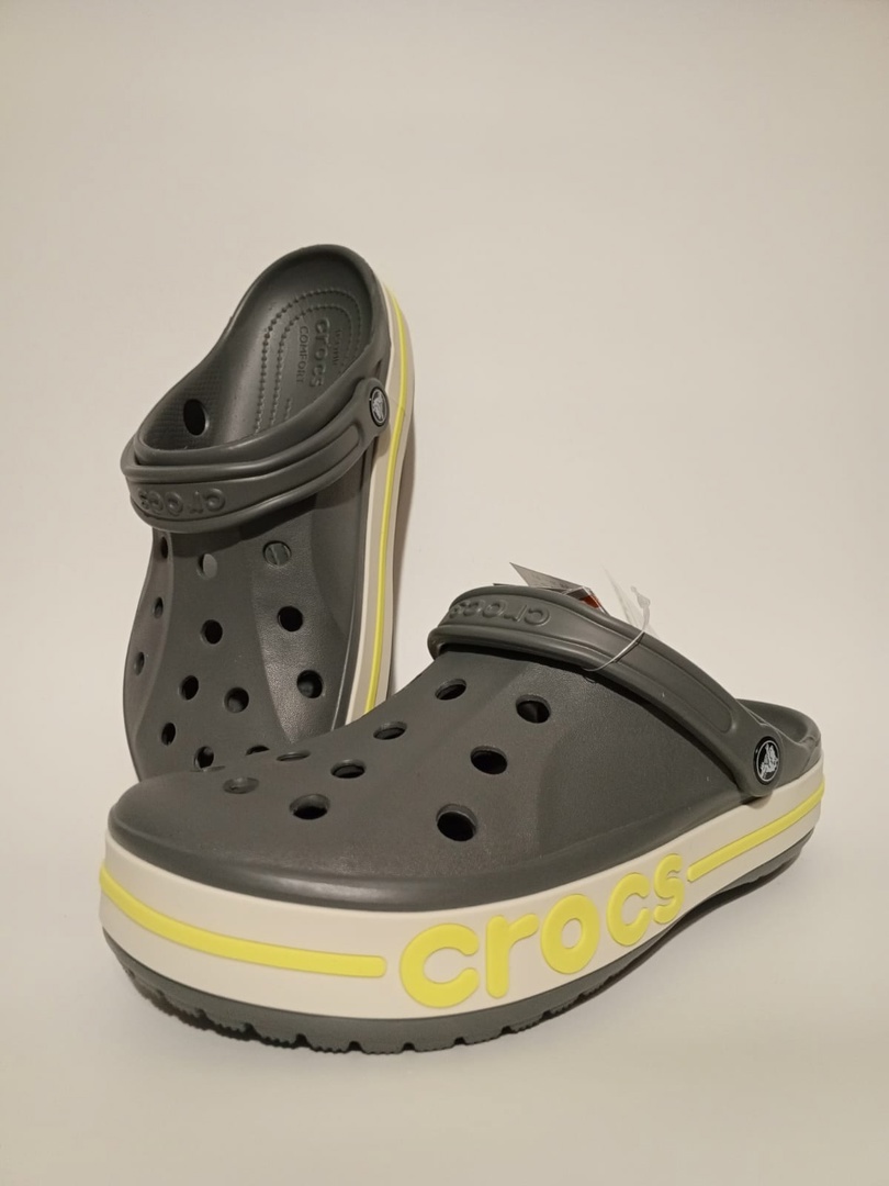 

Сабо мужские Crocs 140 серые 43-44 RU, Серый, 140