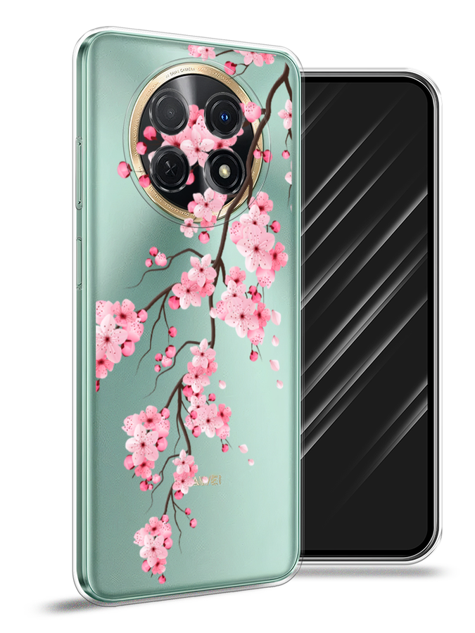 

Чехол Awog на Huawei Nova Y91 "Розовая сакура", Розовый;белый;коричневый, 6121650-8