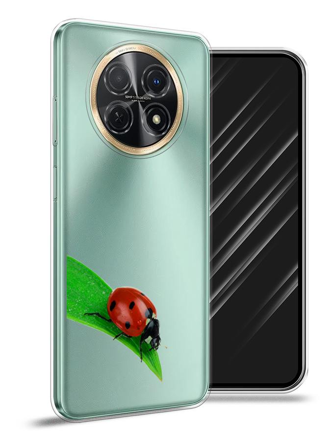 

Чехол Awog на Huawei Nova Y91 "На счастье", Белый;красный;зеленый, 6121650-1