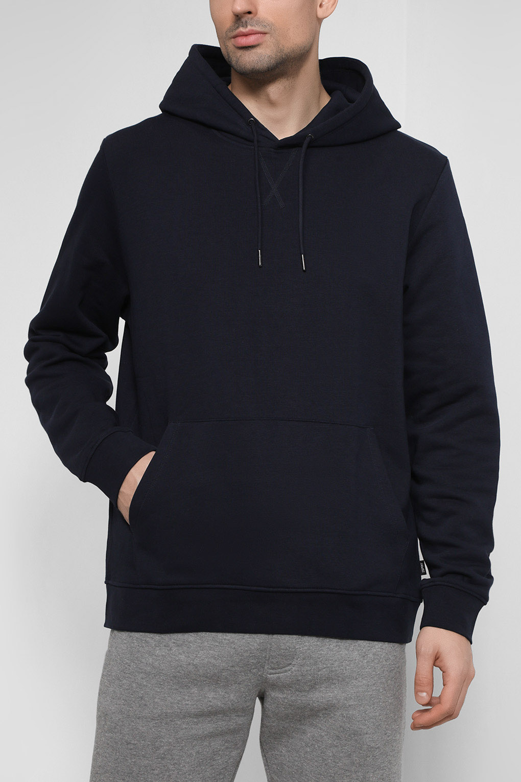 

Худи мужское Esprit 012EE2J309 синее M, Синий, 012EE2J309
