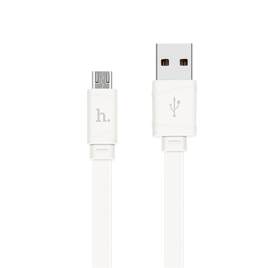 

Кабель Hoco X5 Bambo USB - Micro-USB, 2.4 А, 1 м, белый, X5 Bambo