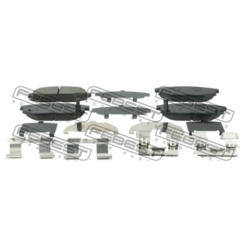 

Тормозные колодки FEBEST задние 0801G12R