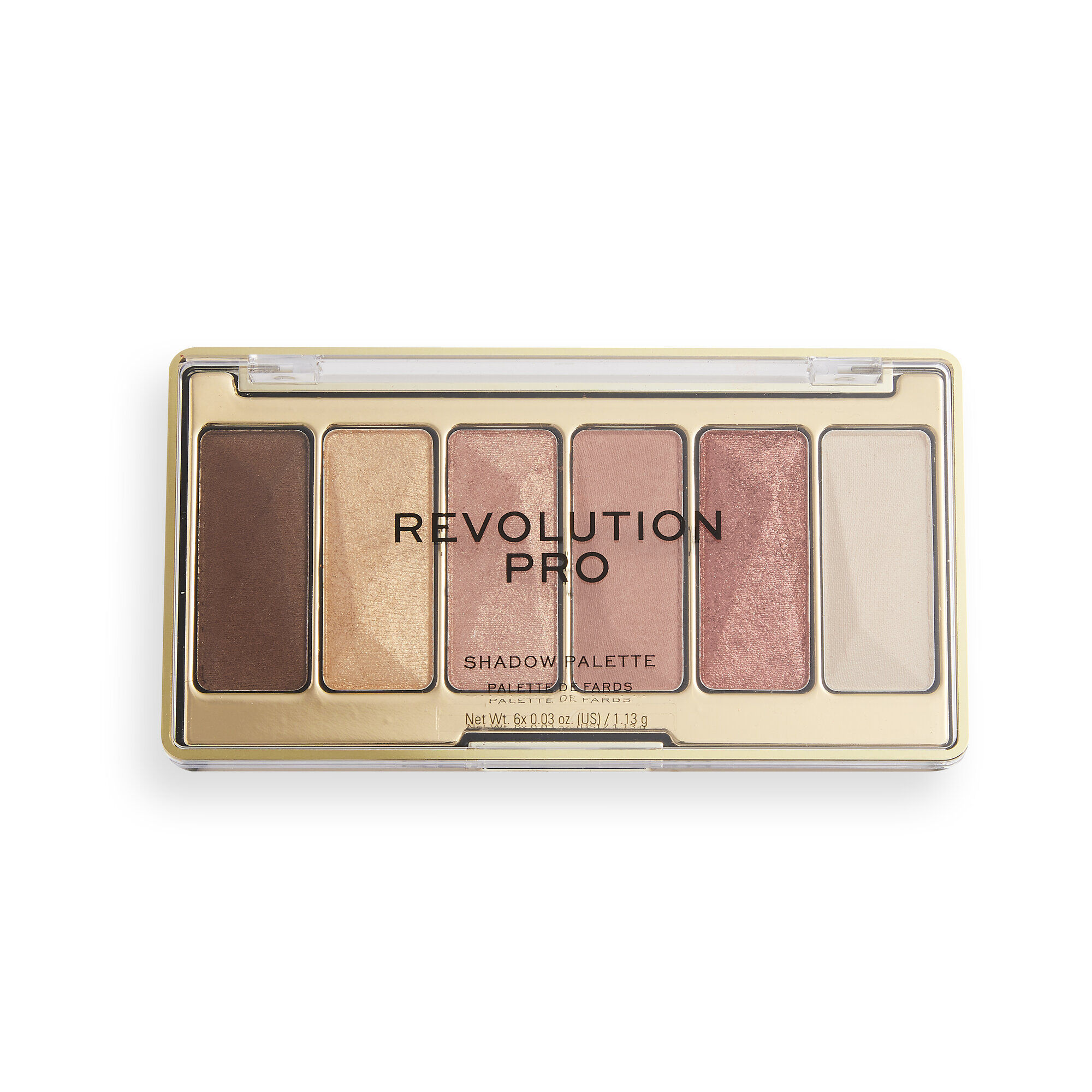 Палетка теней для век REVOLUTION PRO Moments Eyeshadow Palette Bewitching, 6 цветов, 6,7 г