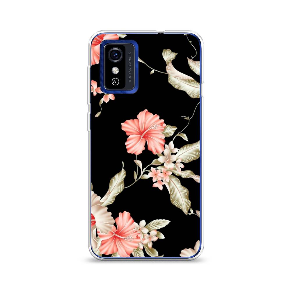 

Чехол Awog на ZTE Blade L9 / ЗТЕ Блэйд L9 "Цветы на черном", Разноцветный, 135250-8