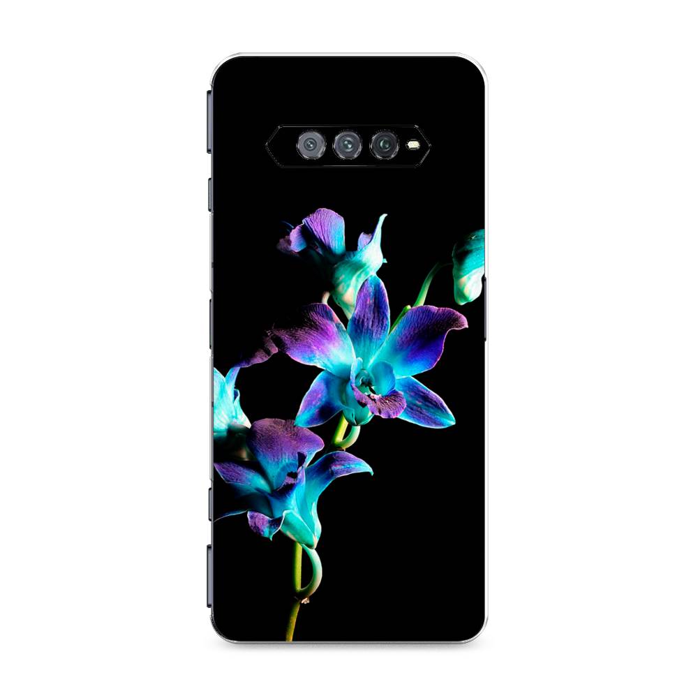

Чехол Awog на Xiaomi Black Shark 4/4S/4S Pro/4 Pro "Синий цветок на черном", Разноцветный, 311650-8