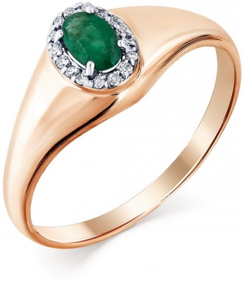 

Кольцо из золота р. , Master Brilliant 1-107835-00-01, бриллиант\изумруд, 1-107835-00-01