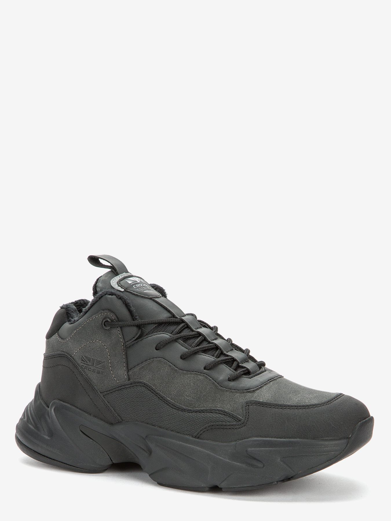 

Кроссовки мужские Crosby 428272/07 черные 40 RU, 428272/07