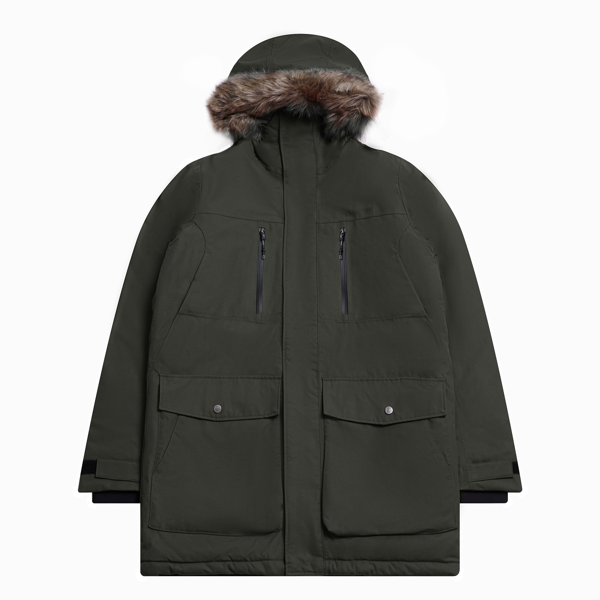 

Зимняя куртка мужская Didriksons Fredrik хаки XXL, Fredrik