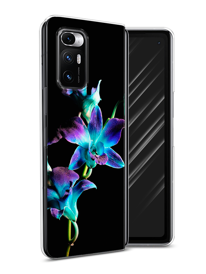 

Чехол Awog на Xiaomi Mi Mix Fold "Синий цветок на черном", Разноцветный, 314250-8