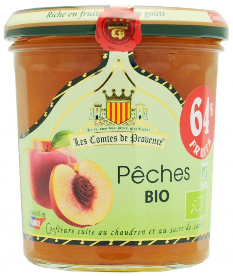 

Джем Les Comtes de Provence Organic Персик 350г