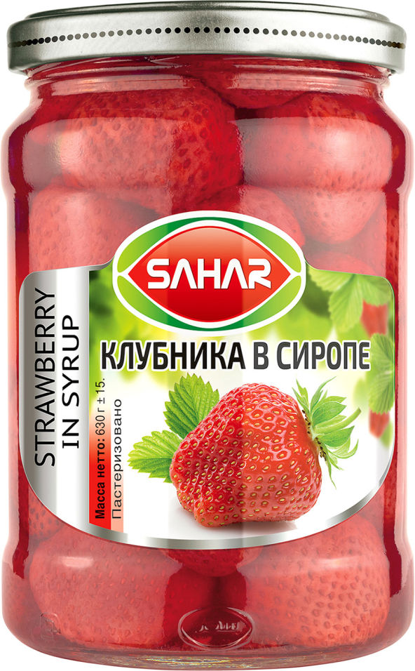 фото Клубника sahar в сиропе 630г